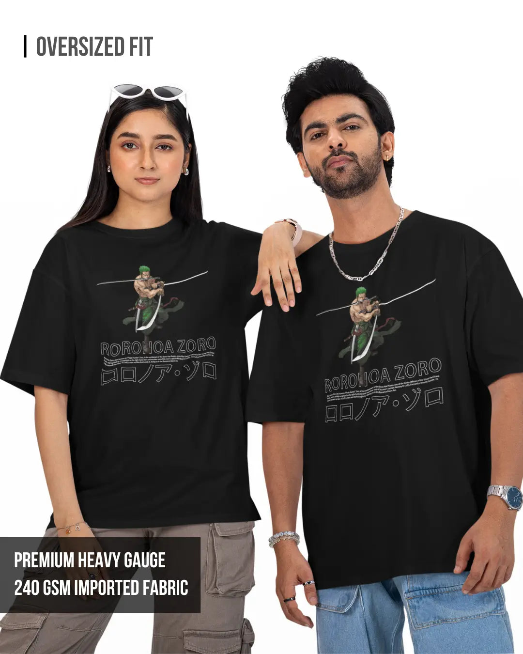 Zoro | One Piece | Unisex Oversized Tshirt
