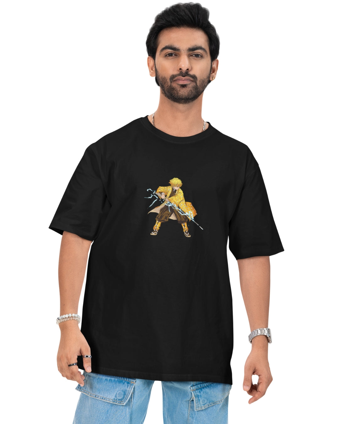 Zenitsu Agatsuma | Demon Slayer Unisex Oversized T-Shirt
