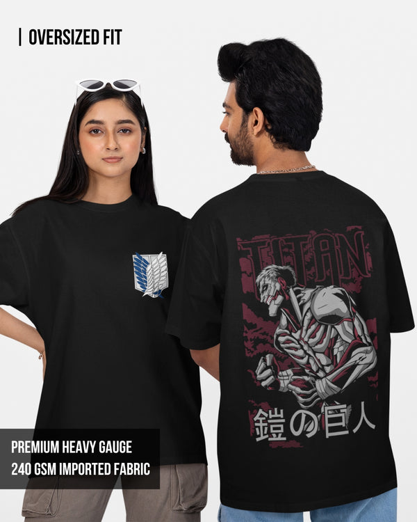 Titan | AOT Unisex Oversized T-Shirt