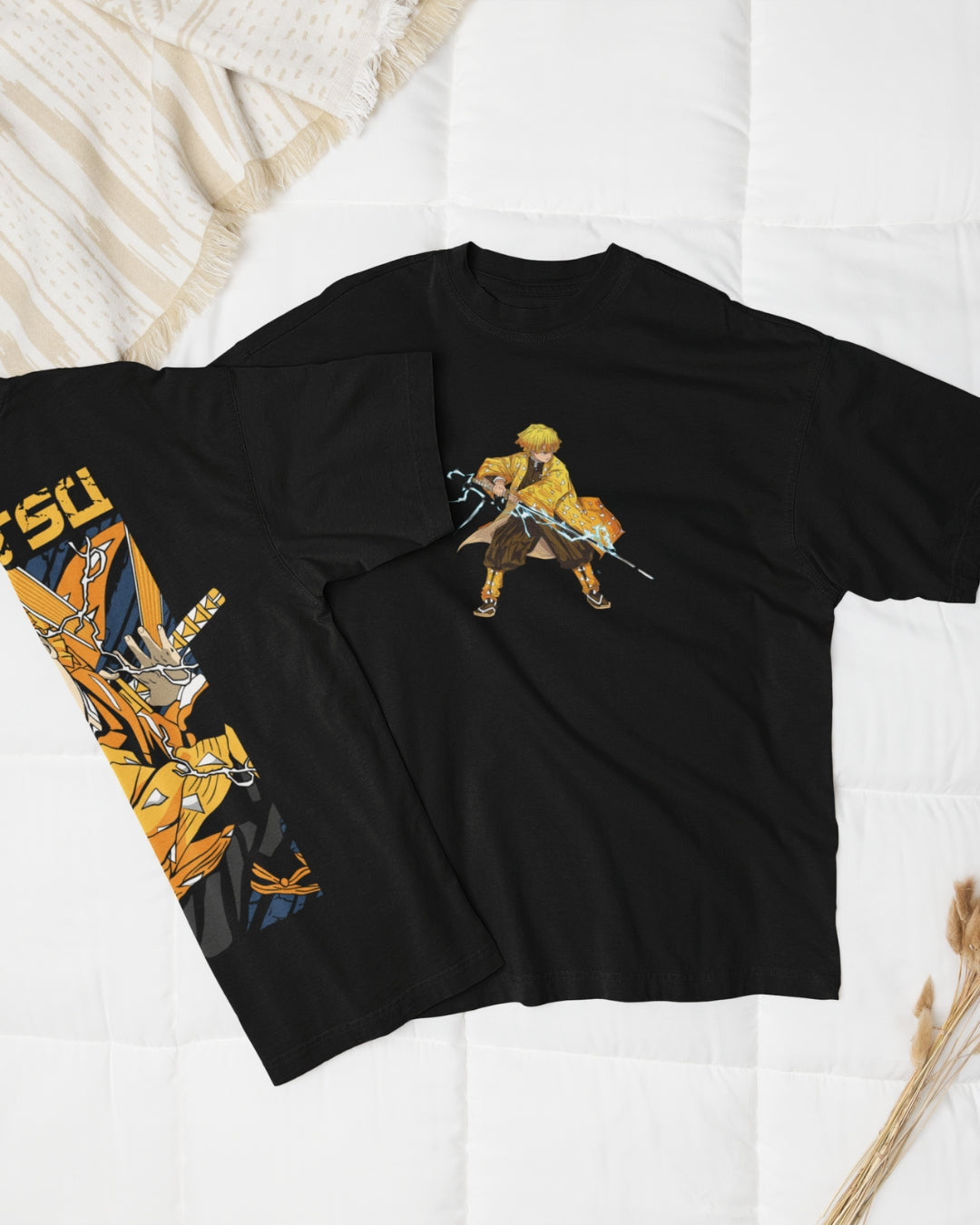 Zenitsu Agatsuma | Demon Slayer Unisex Oversized T-Shirt