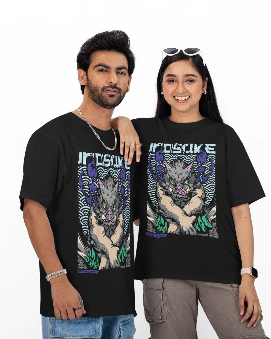Inosuke Hashibira | Demon Slayer Unisex Oversized T-Shirt