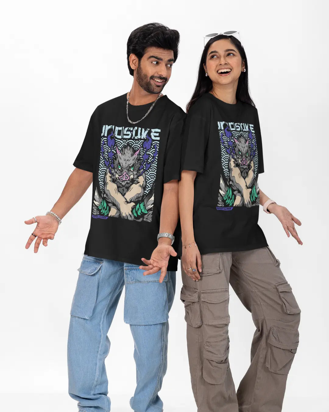 Inosuke Hashibira | Demon Slayer Unisex Oversized T-Shirt