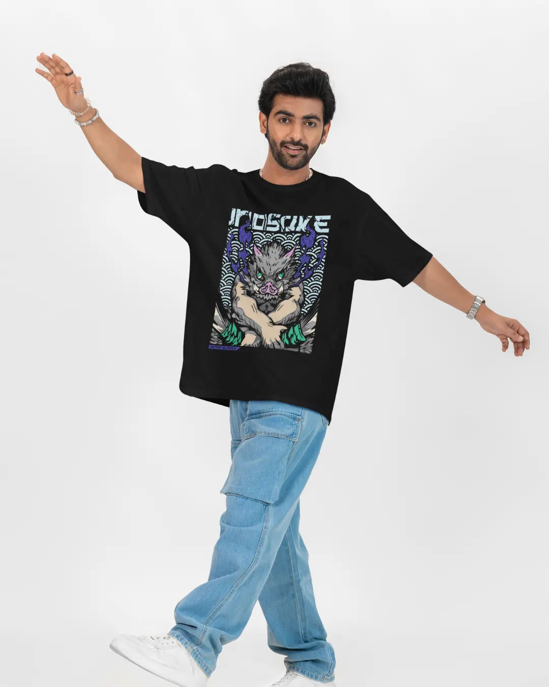 Inosuke Hashibira | Demon Slayer Unisex Oversized T-Shirt