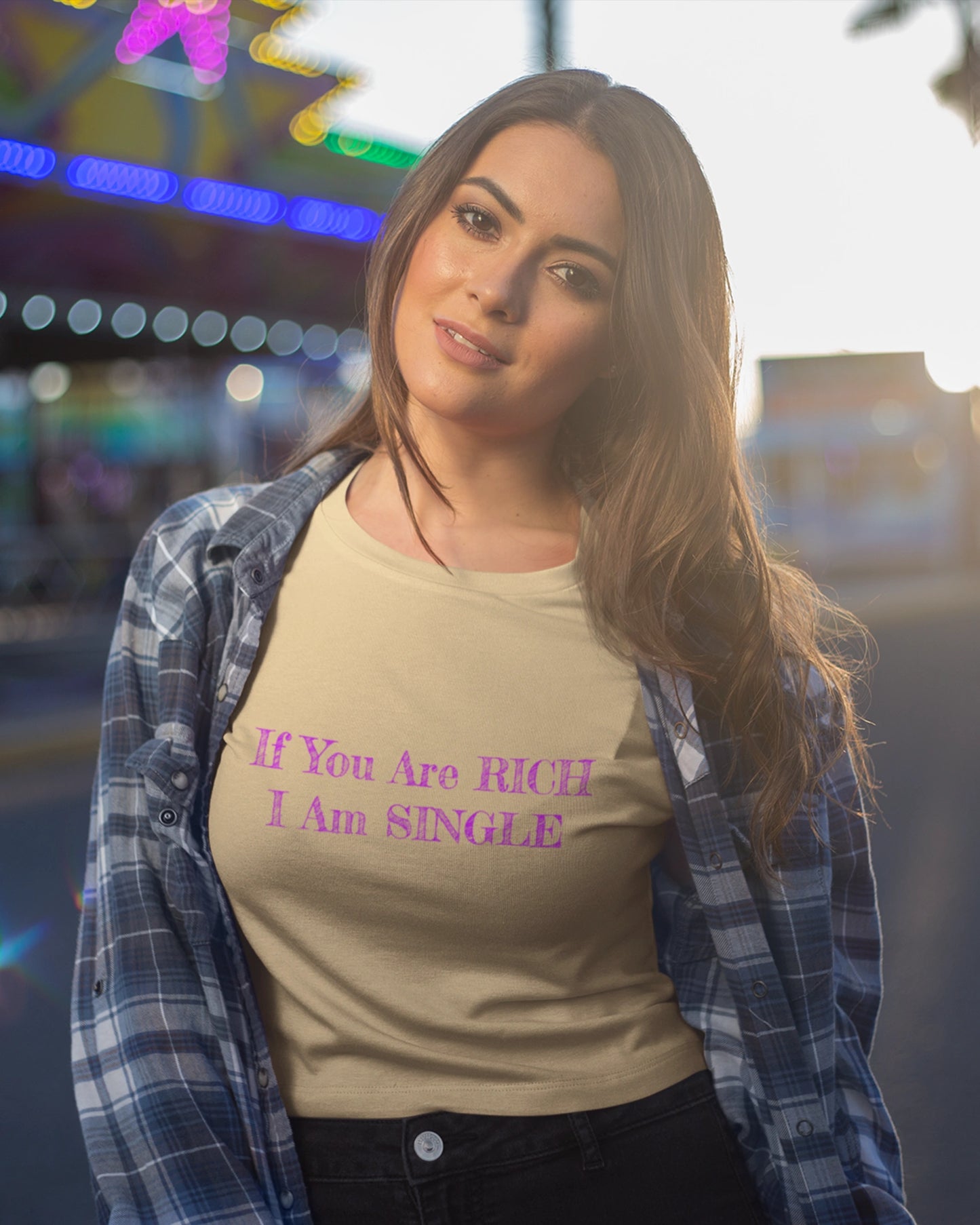 I Am Single Women's Crop Top