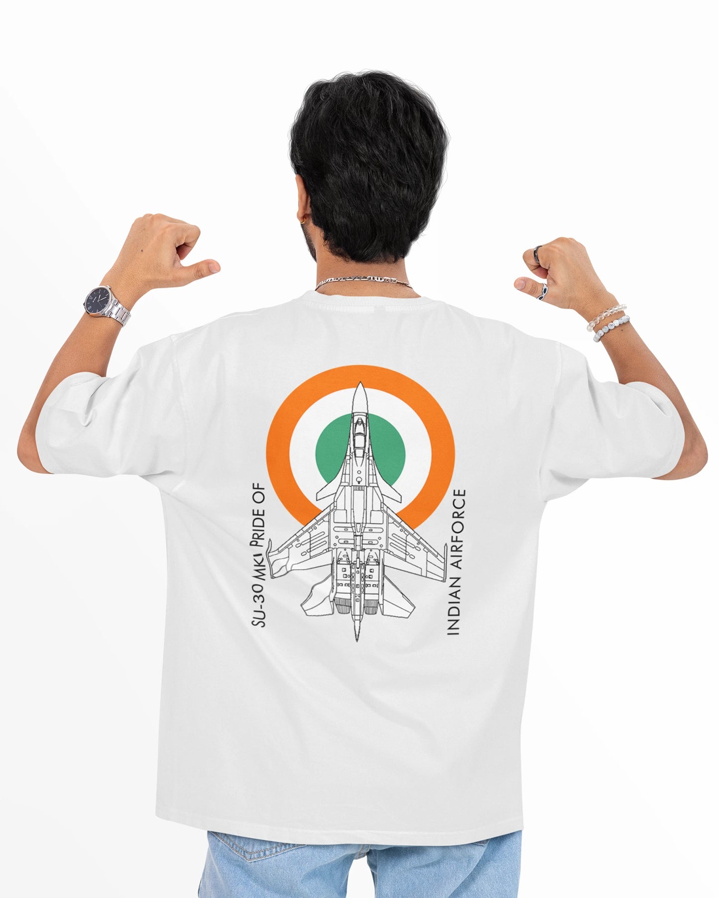 IAF-SU30 MKI Men's Oversized Tshirt