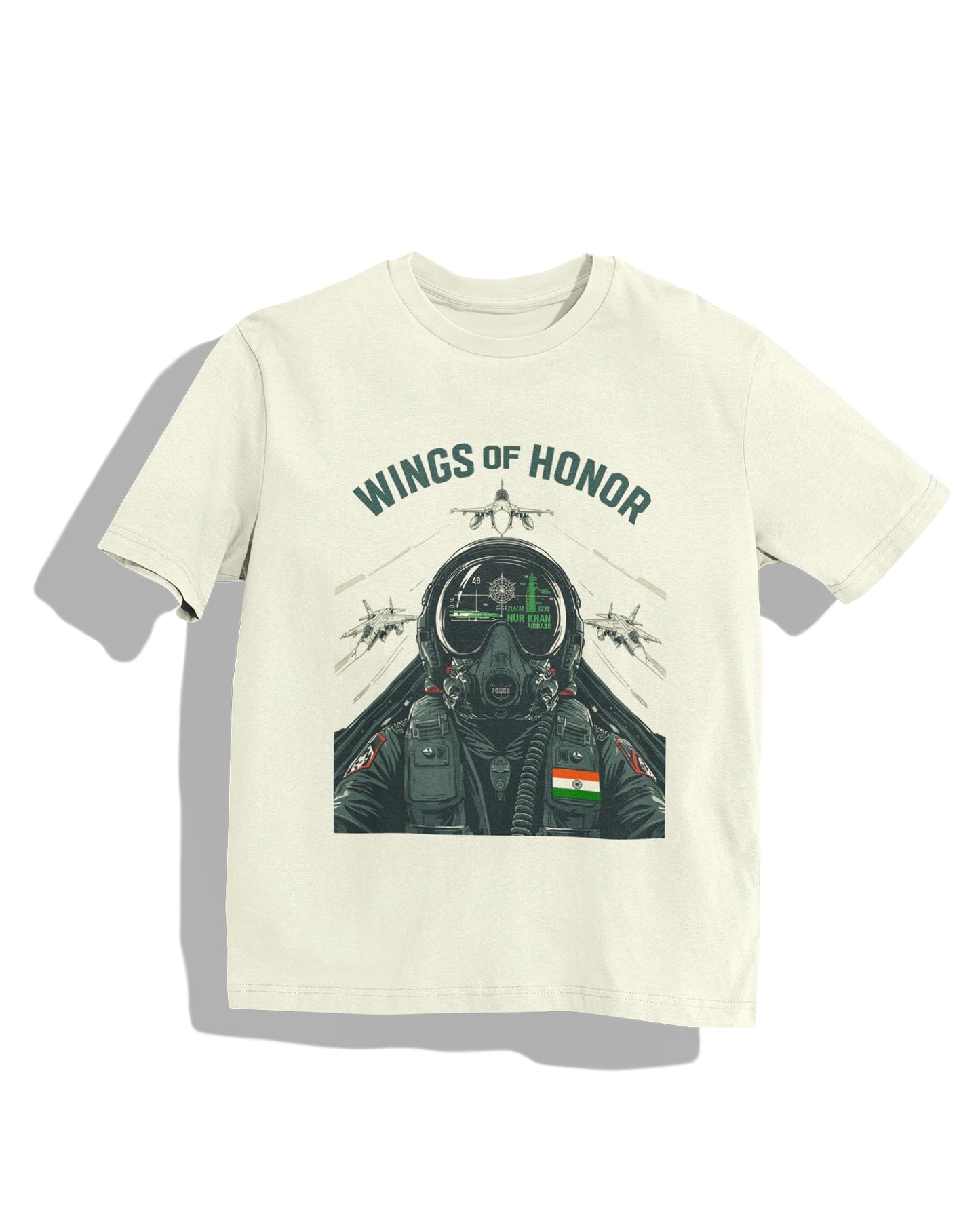 Wings of Honor Unisex Oversized T-Shirt