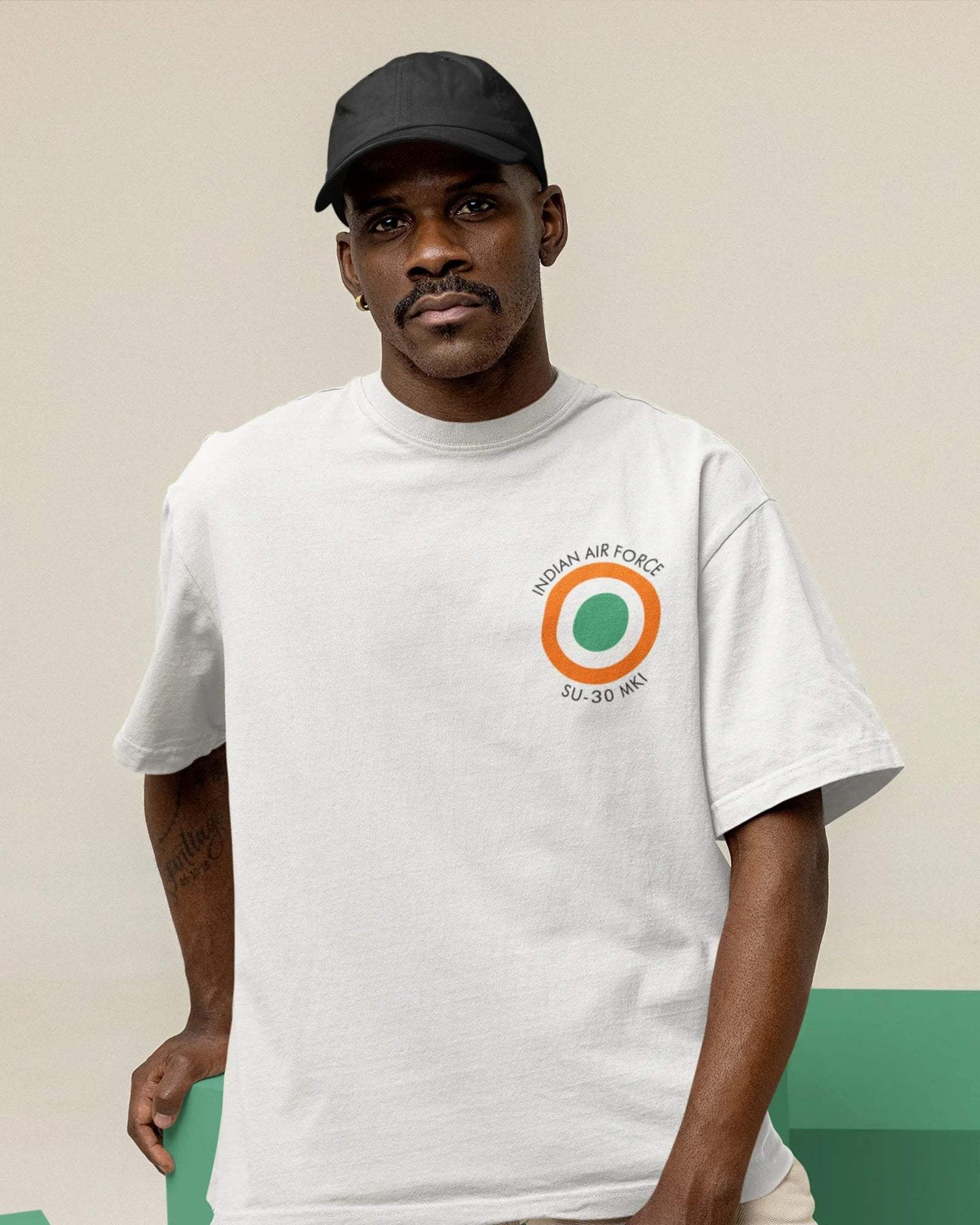 IAF-SU30 MKI Men's Oversized Tshirt - zenrobe- -