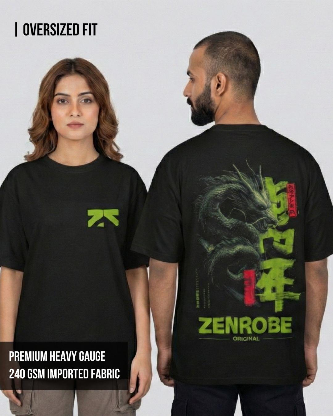 Oversized Tshirts : ZR Originals Unisex Oversized T-Shirt