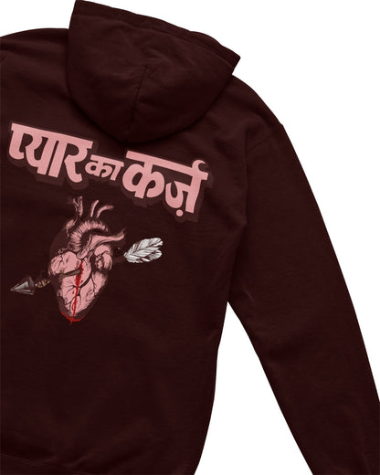 Pyar Ka Karz Unisex Oversized Hoodie - -