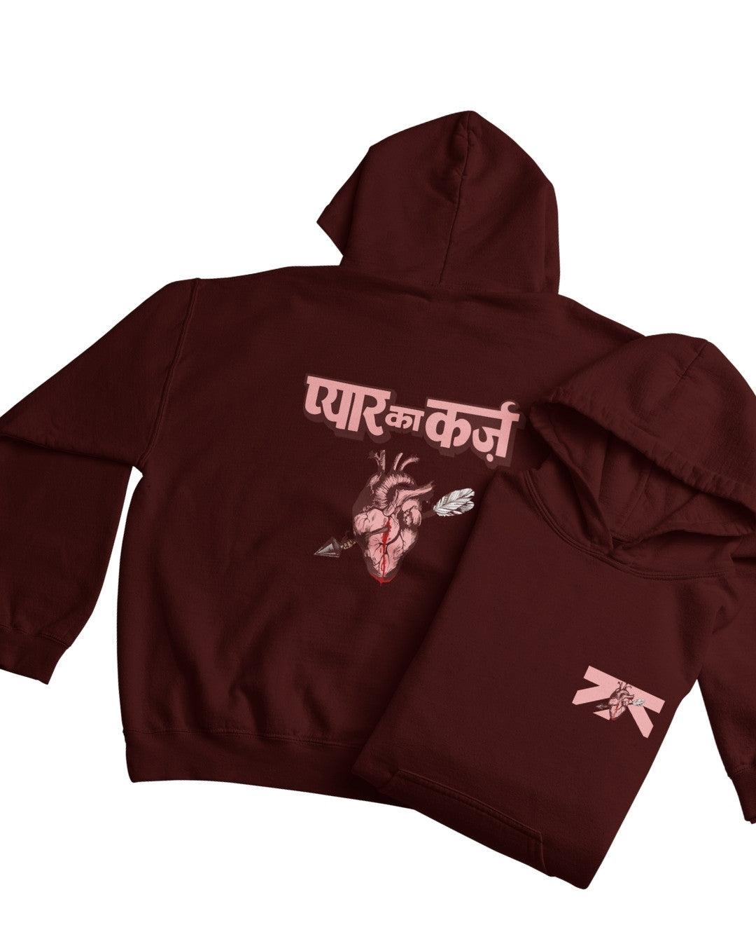 Pyar Ka Karz Unisex Oversized Hoodie - -