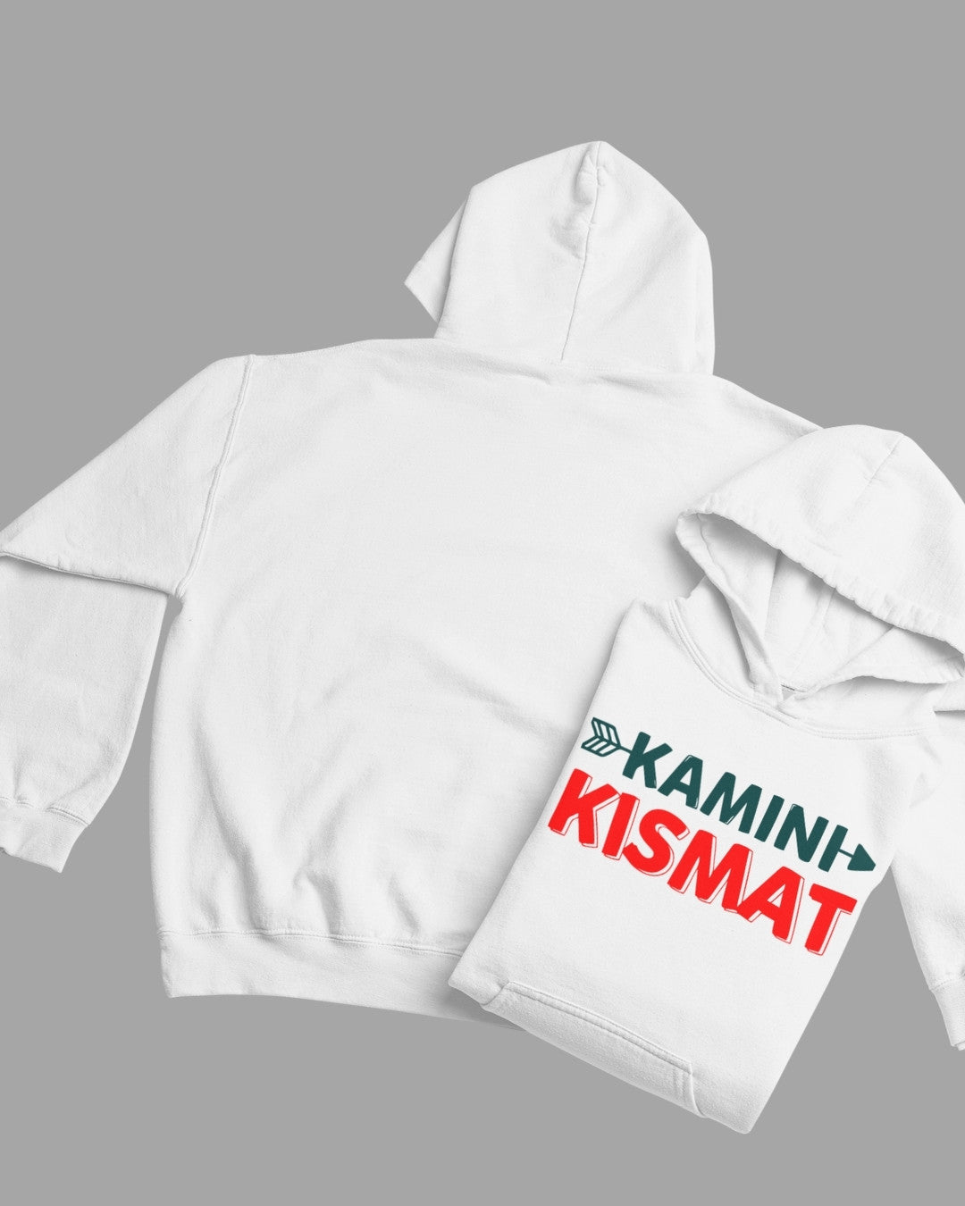 Kamini Kismat Drop Shoulder Men's Oversized Hoodie - -