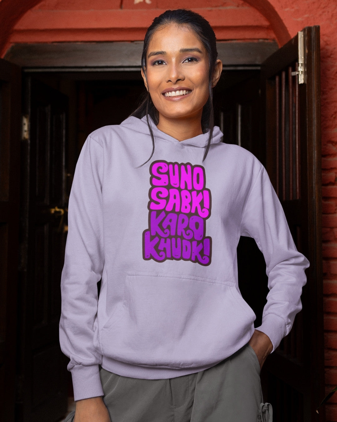 Karo Khudki Women's Oversized Hoodie - -