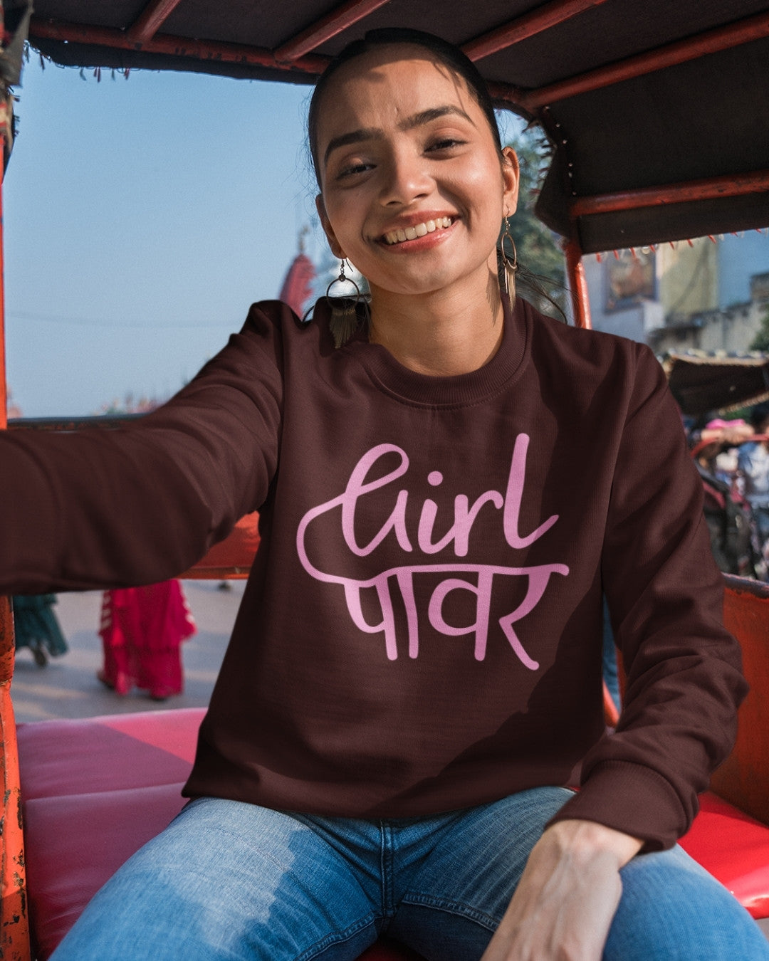 Girl Power Women's Sweatshirt - -