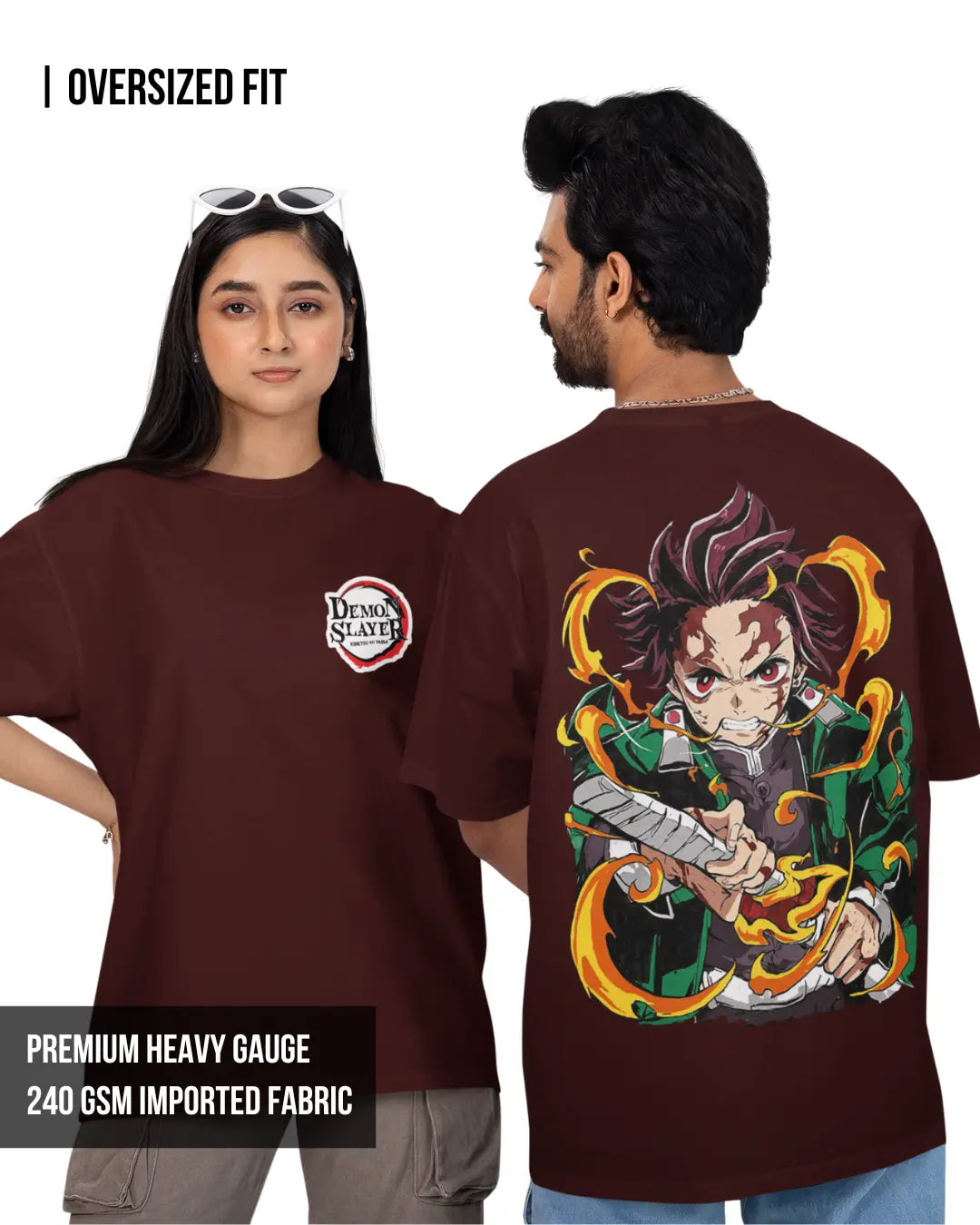 Tanjiro | Demon Slayer Unisex Oversized T-shirt
