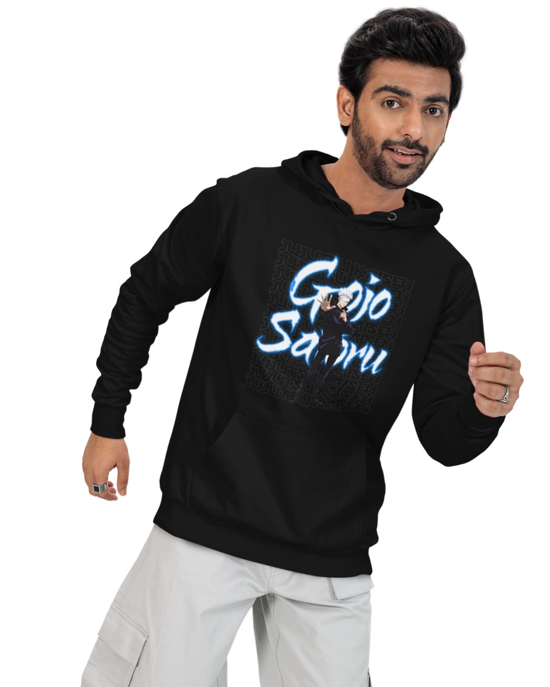 Gojo Satora | Jujutsu Kaisen Unisex Oversized Hoodie - -