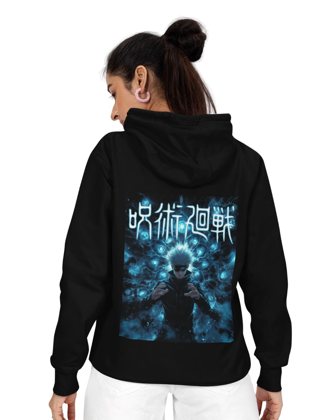 Gojo Satora | Jujutsu Kaisen Unisex Oversized Hoodie - -