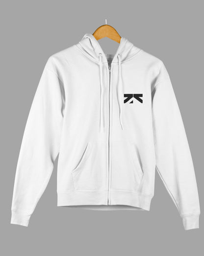Z.R.O Heavyweight Fleece Unisex Zipper Hoodie - -