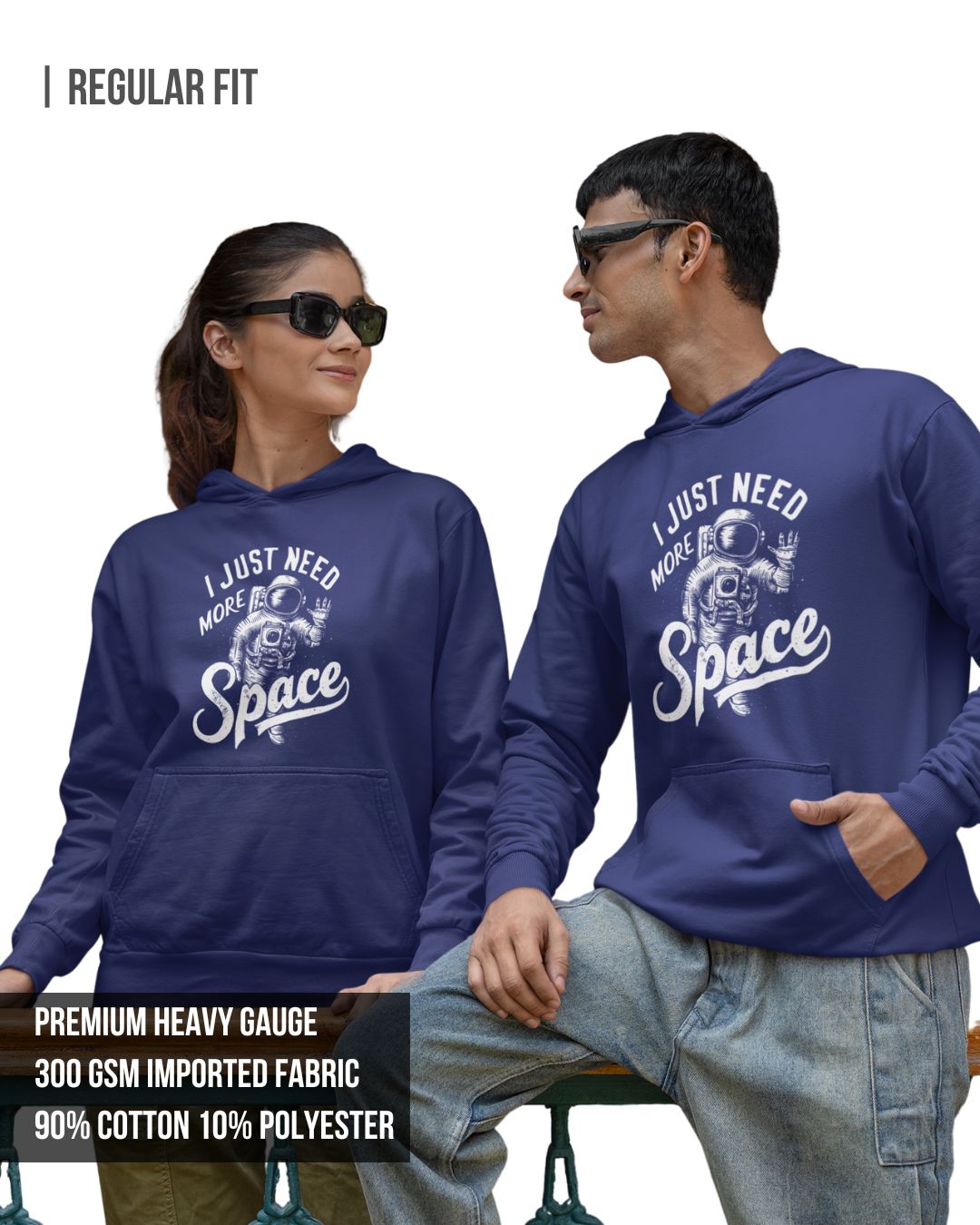 Space Unisex Hoodie - -