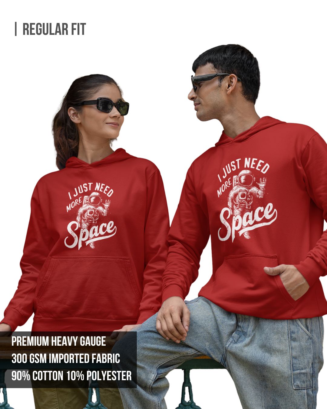 Space Unisex Hoodie - -