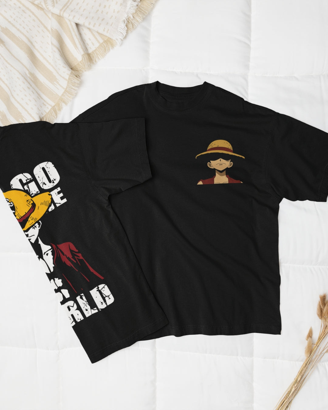 Oversized Tshirts : One Piece | Luffy Unisex Oversized T-Shirt