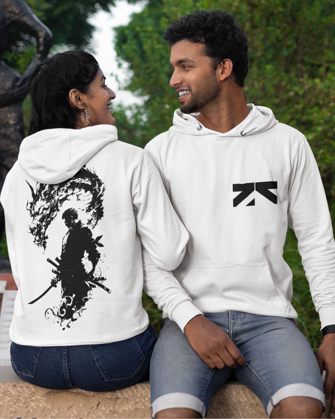 Zoro and Dragon| One Piece Unisex Hoodie - -