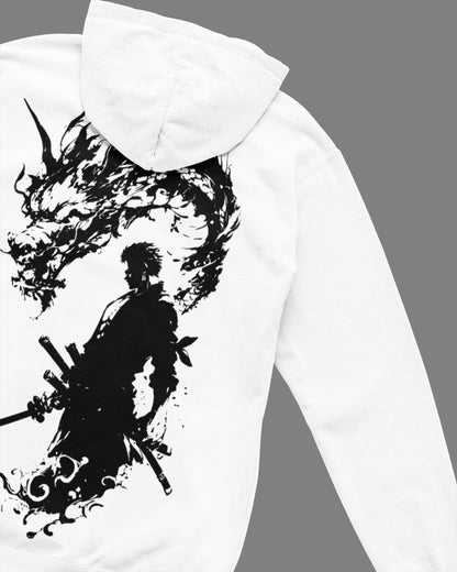 Zoro and Dragon| One Piece Unisex Hoodie - -