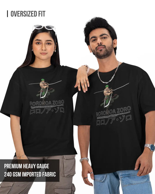 Zoro | One Piece | Unisex Oversized Tshirt