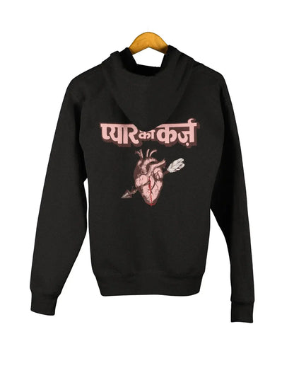 Pyar Ka Karz Unisex Zipper Hoodie - -