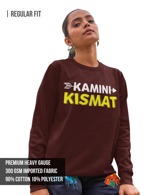 Kamini Kismat Women's Sweatshirt Maroon / 3XL- Maroon / 3XL- 899.00