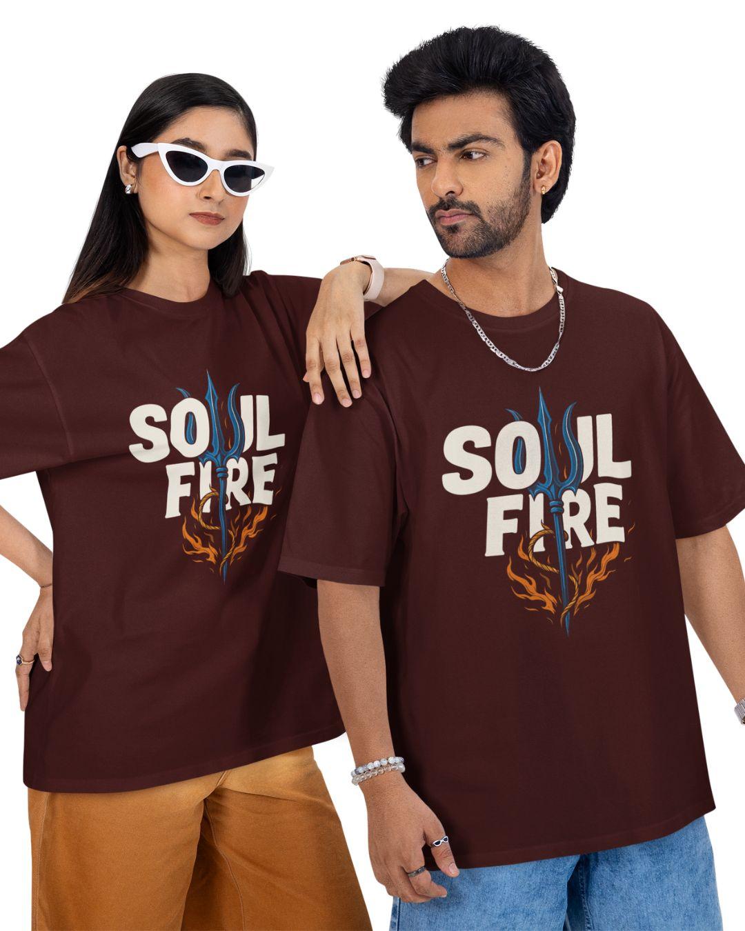 Soul Fire Unisex Oversized T-Shirt