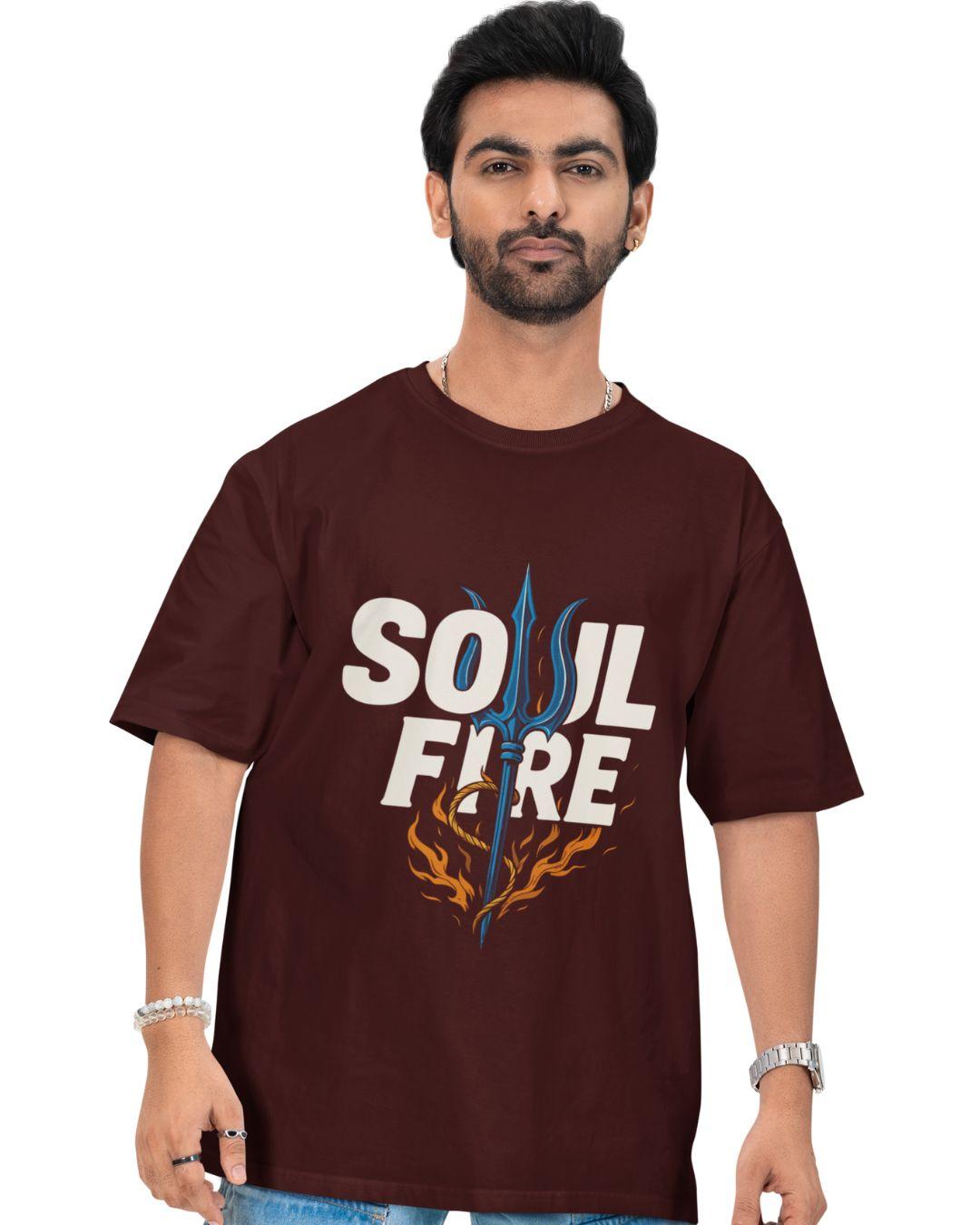 Soul Fire Unisex Oversized T-Shirt