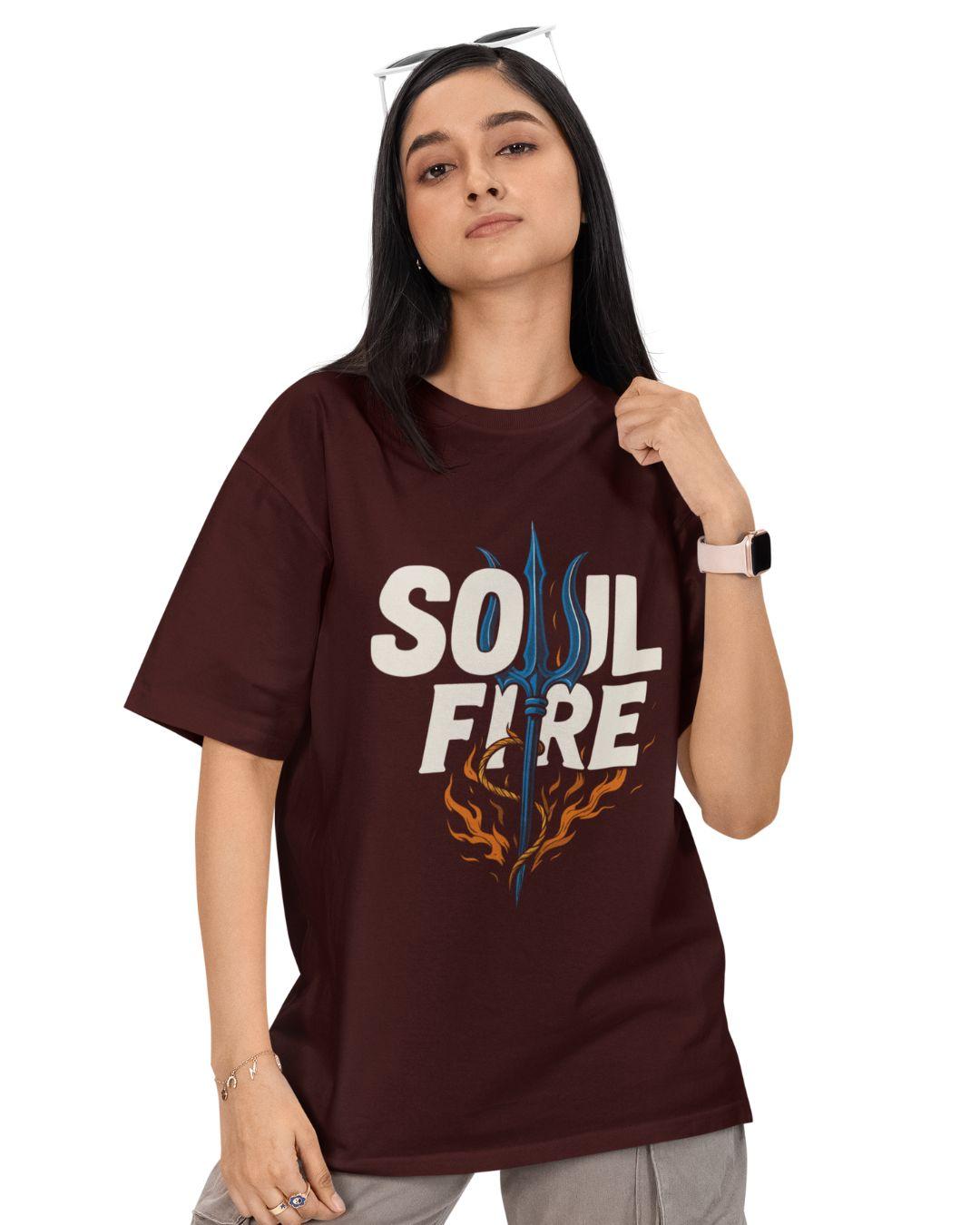 Soul Fire Unisex Oversized T-Shirt