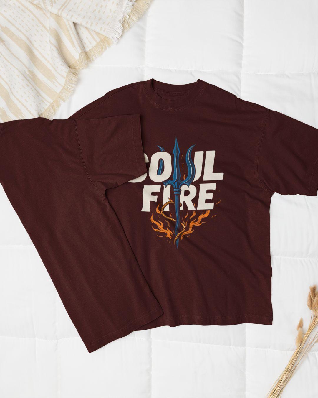 Soul Fire Unisex Oversized T-Shirt