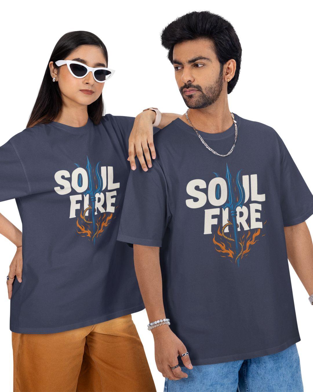 Soul Fire Unisex Oversized T-Shirt