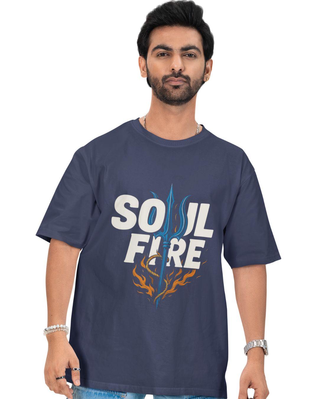 Soul Fire Unisex Oversized T-Shirt