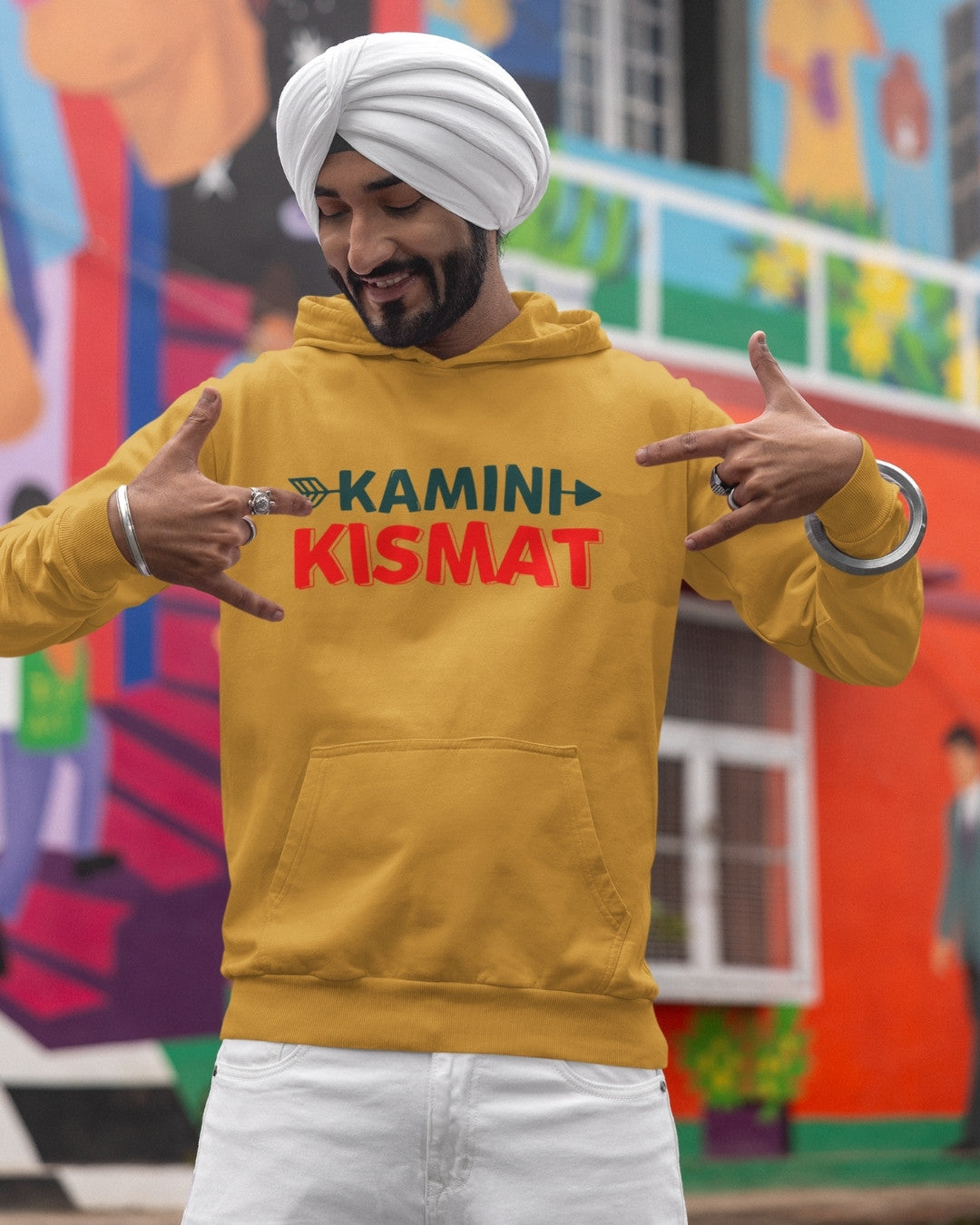 Kamini Kismat Men's hoodie - -