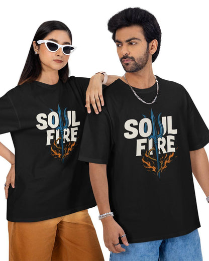 Soul Fire Unisex Oversized T-Shirt