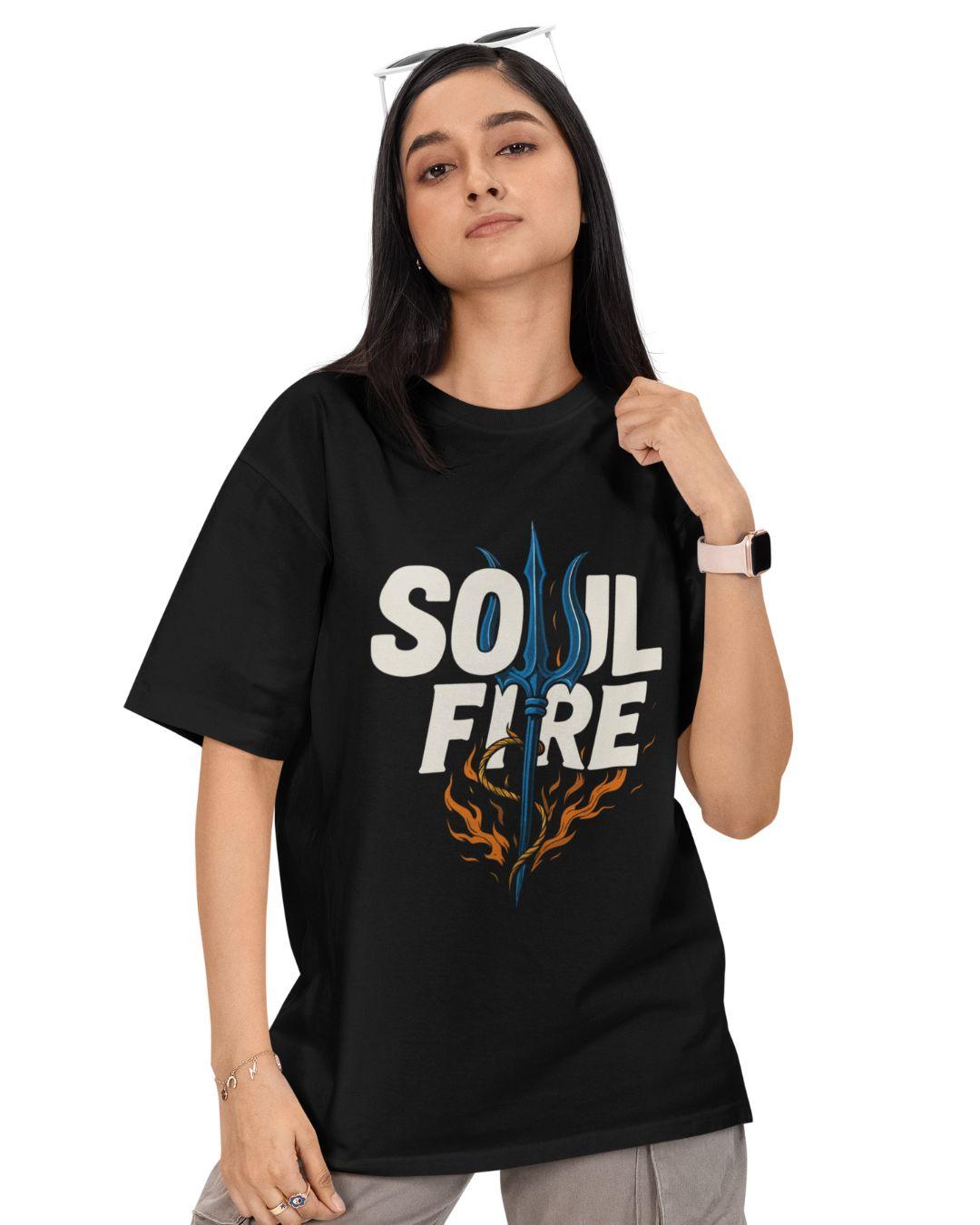 Soul Fire Unisex Oversized T-Shirt