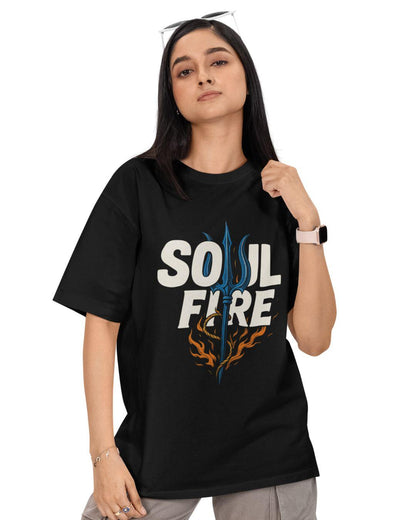 Soul Fire Unisex Oversized T-Shirt