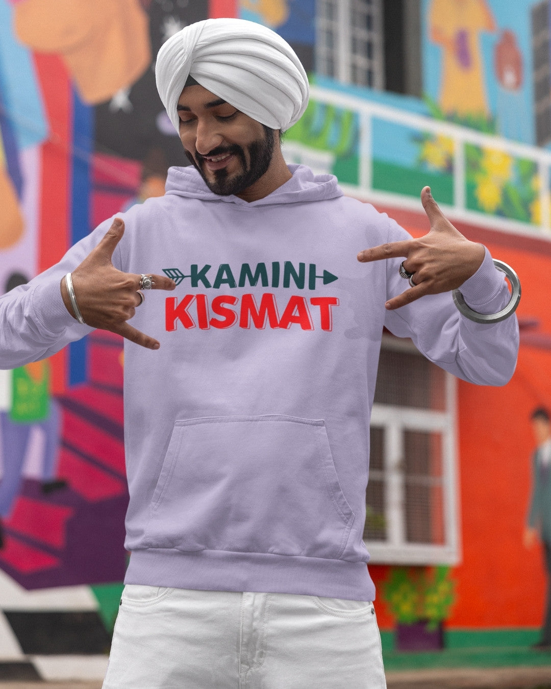 Kamini Kismat Men's hoodie - -