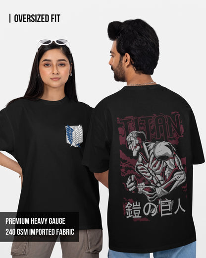 Titan | AOT Unisex Oversized T-Shirt