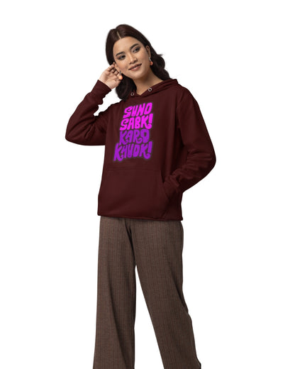 Karo Khudi Women's Hoodie - -