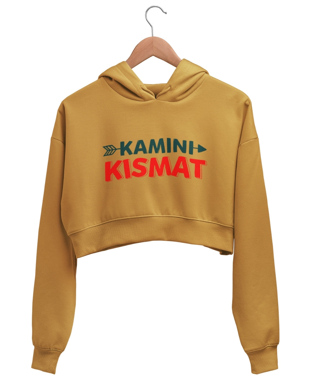 Kamini Kismat Crop Hoodie - -