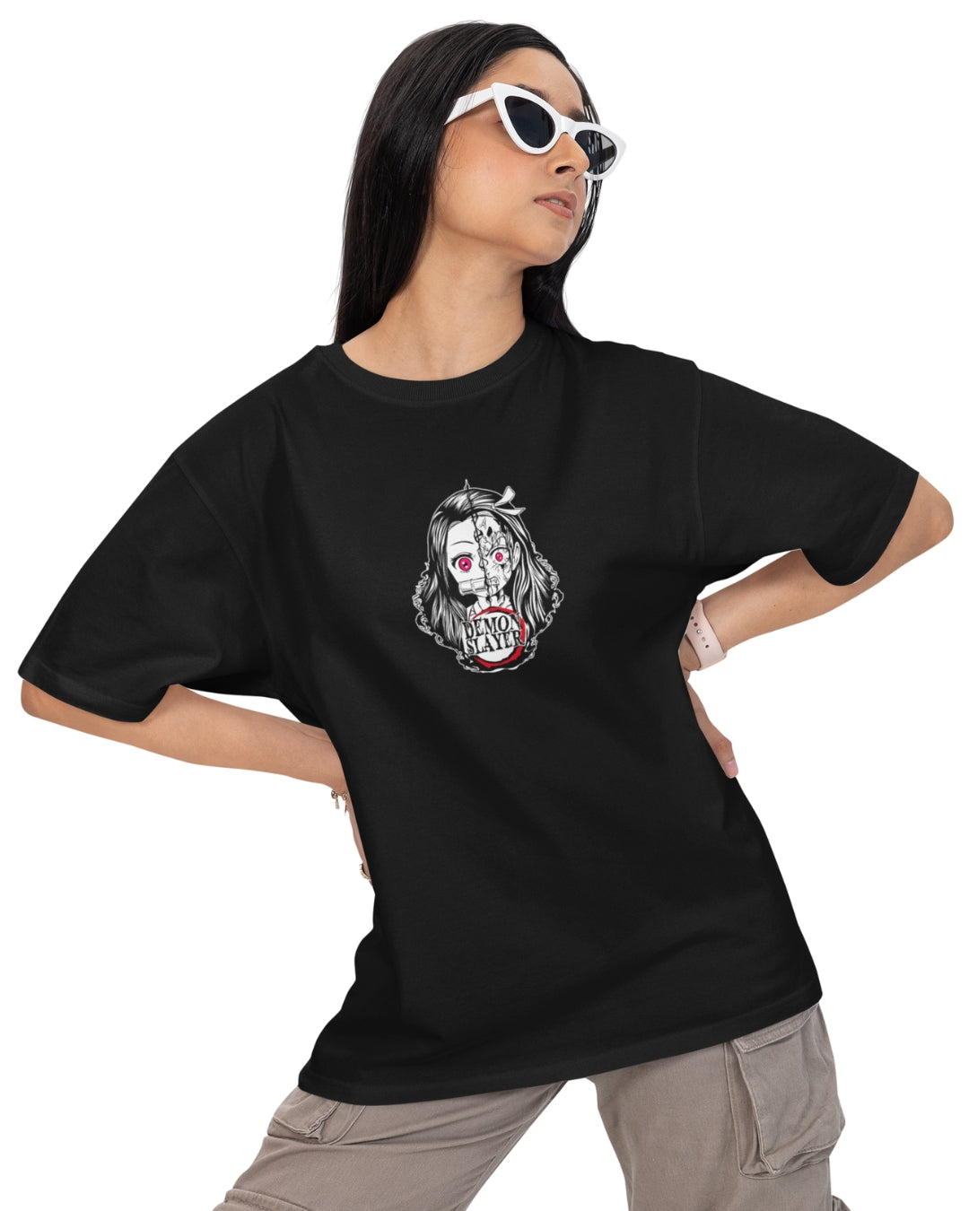 Demon Slayer | Nezuko Women's Oversized T-shirt - -