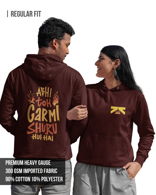 Garmi Unisex Hoodie Maroon / 3XL- Maroon / 3XL- 1029.00
