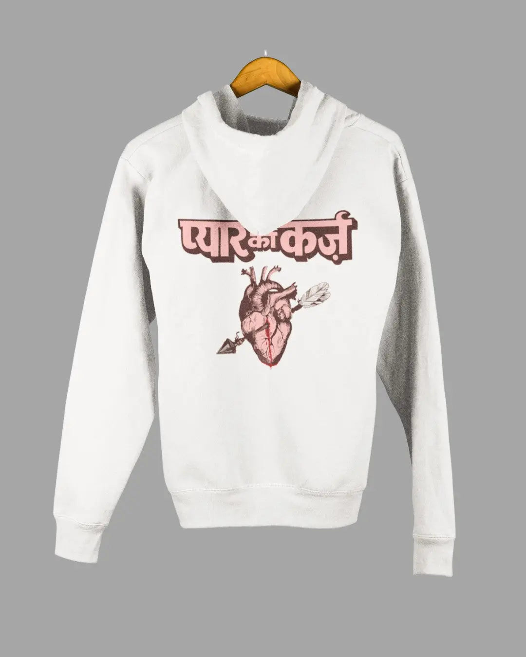 Pyar Ka Karz Unisex Zipper Hoodie - -