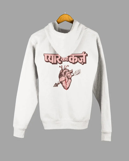 Pyar Ka Karz Unisex Zipper Hoodie - -