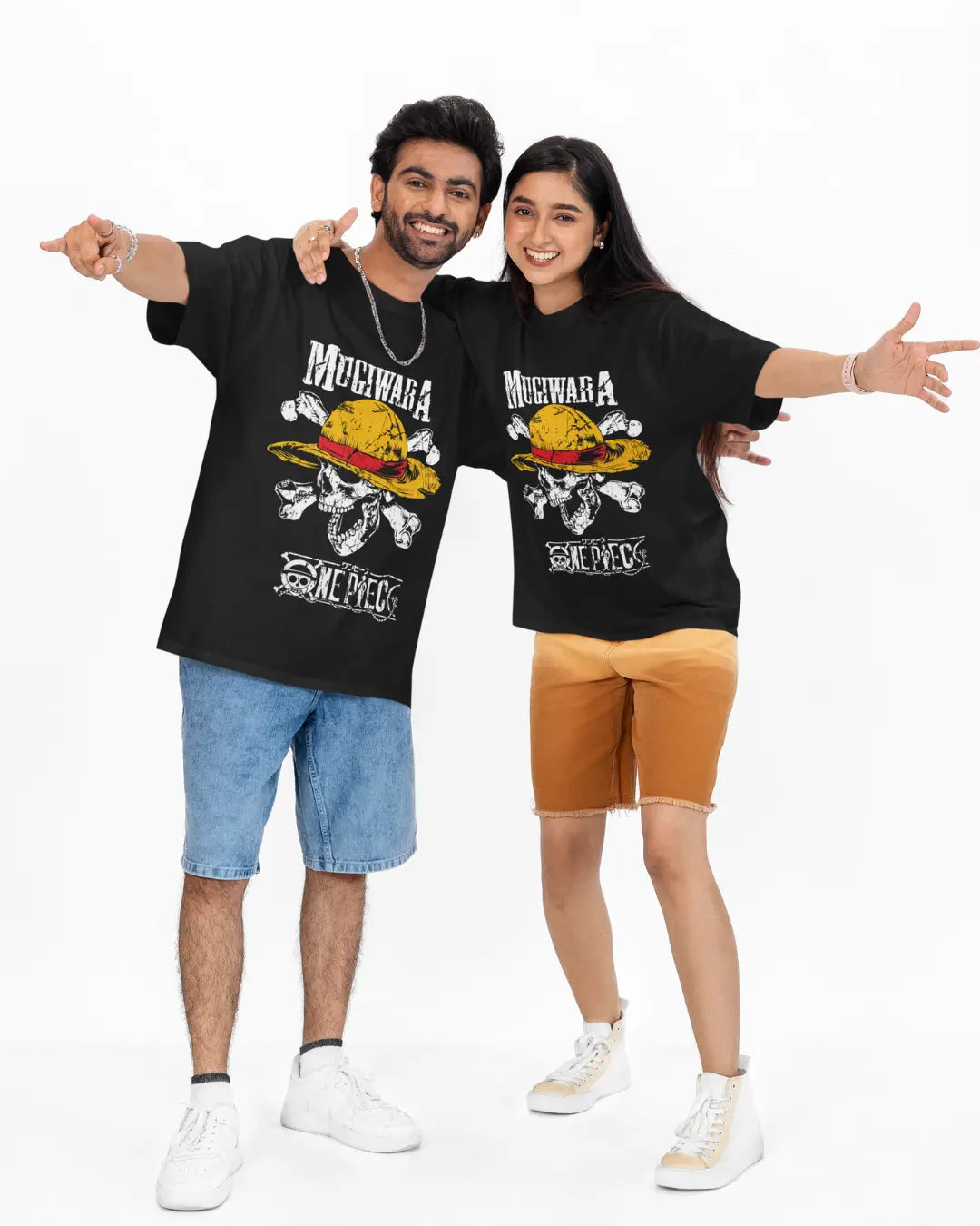 One Piece Unisex Oversized T-Shirt - -