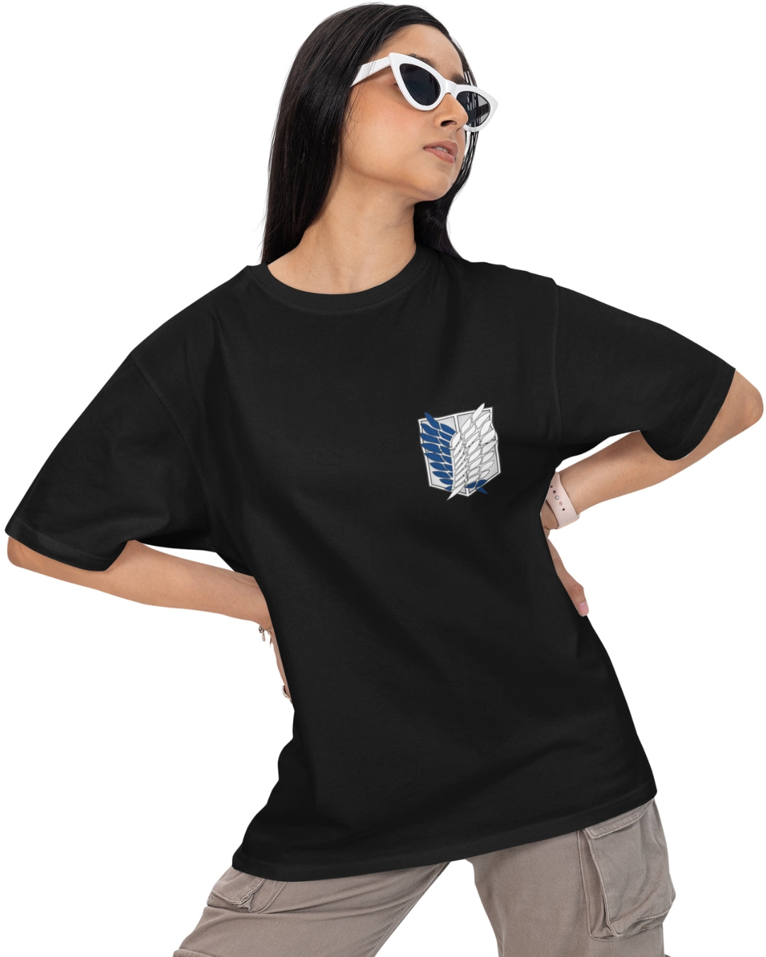 Mikasa | Attack On Titan Women's Oversized T-Shirt