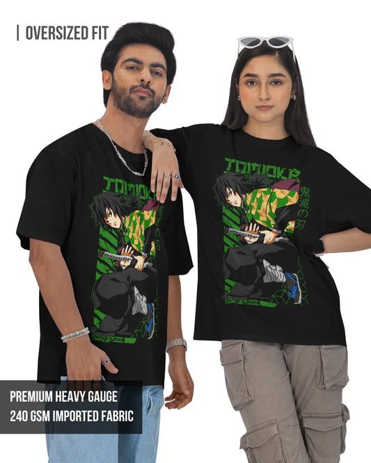 Giyu Tomioka Unisex | Demon Slayer Oversized T-Shirt